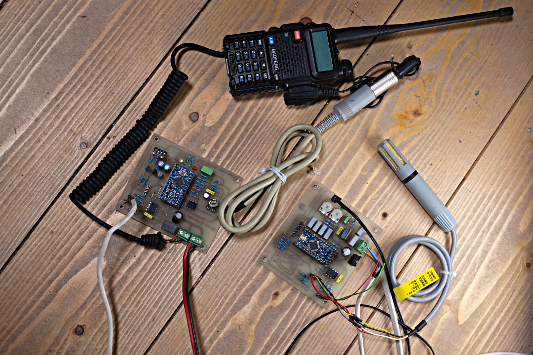 prototype APRS telemetry module