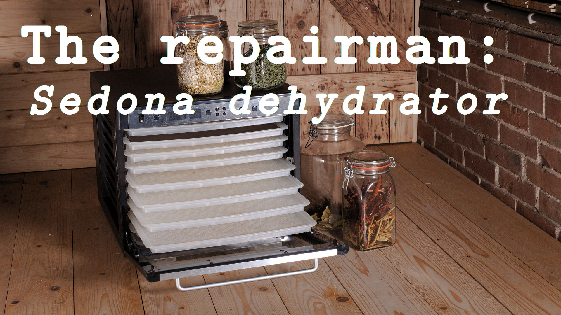 Video Sedona food dehydrator