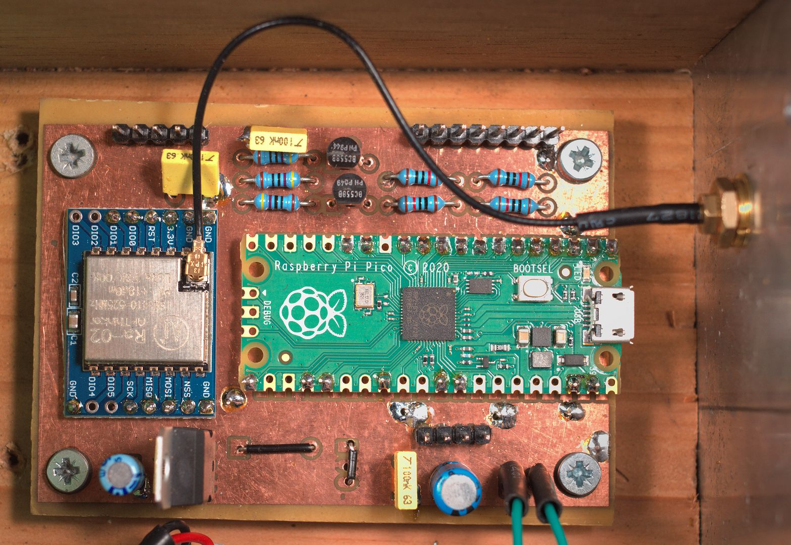 LoRa APRS node prototype LoRa APRS node prototype