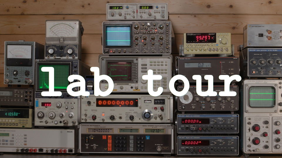 A lab tour A lab tour