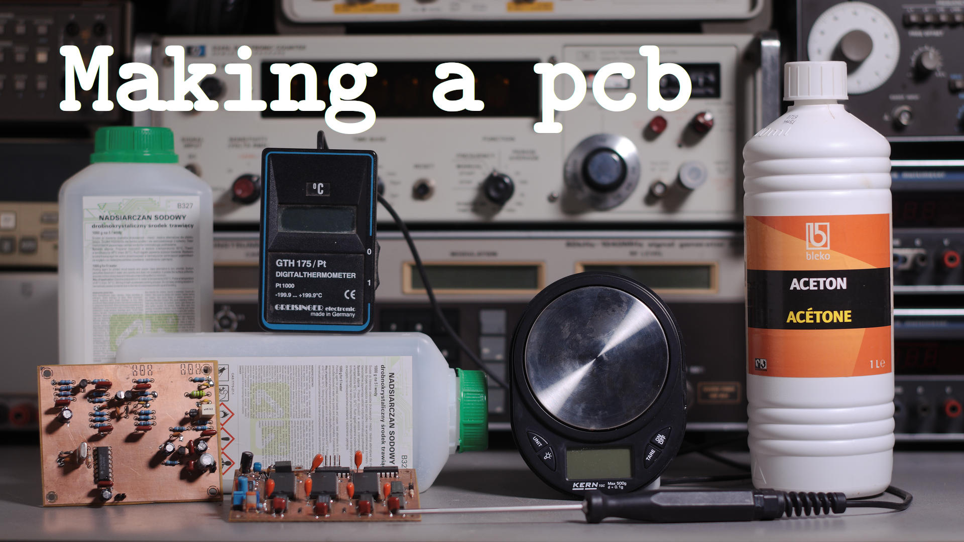 Making a pcb with the toner transfer method Making a pcb with the toner transfer method
