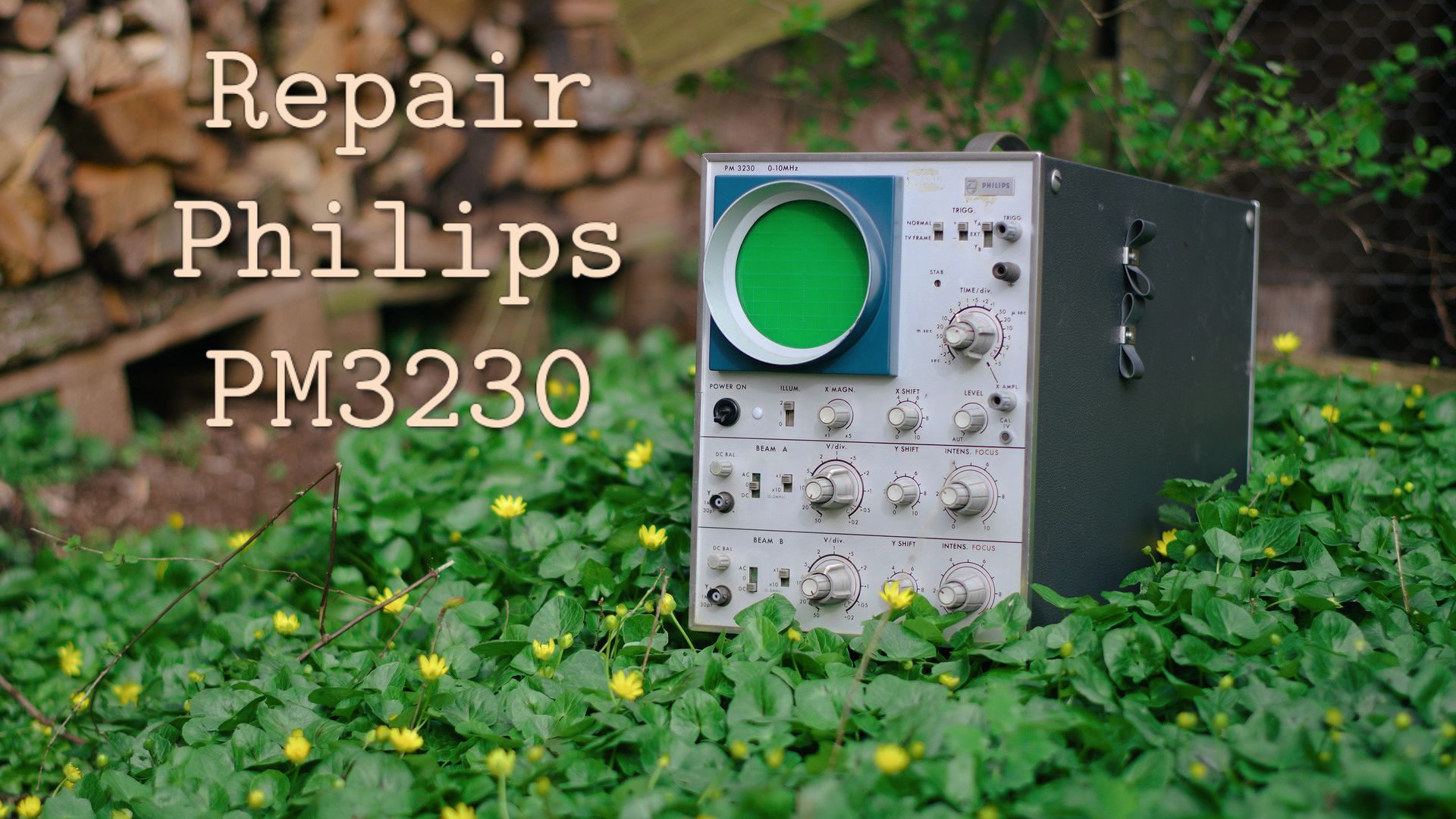 Repairing a Philips PM3230 Repairing a Philips PM3230