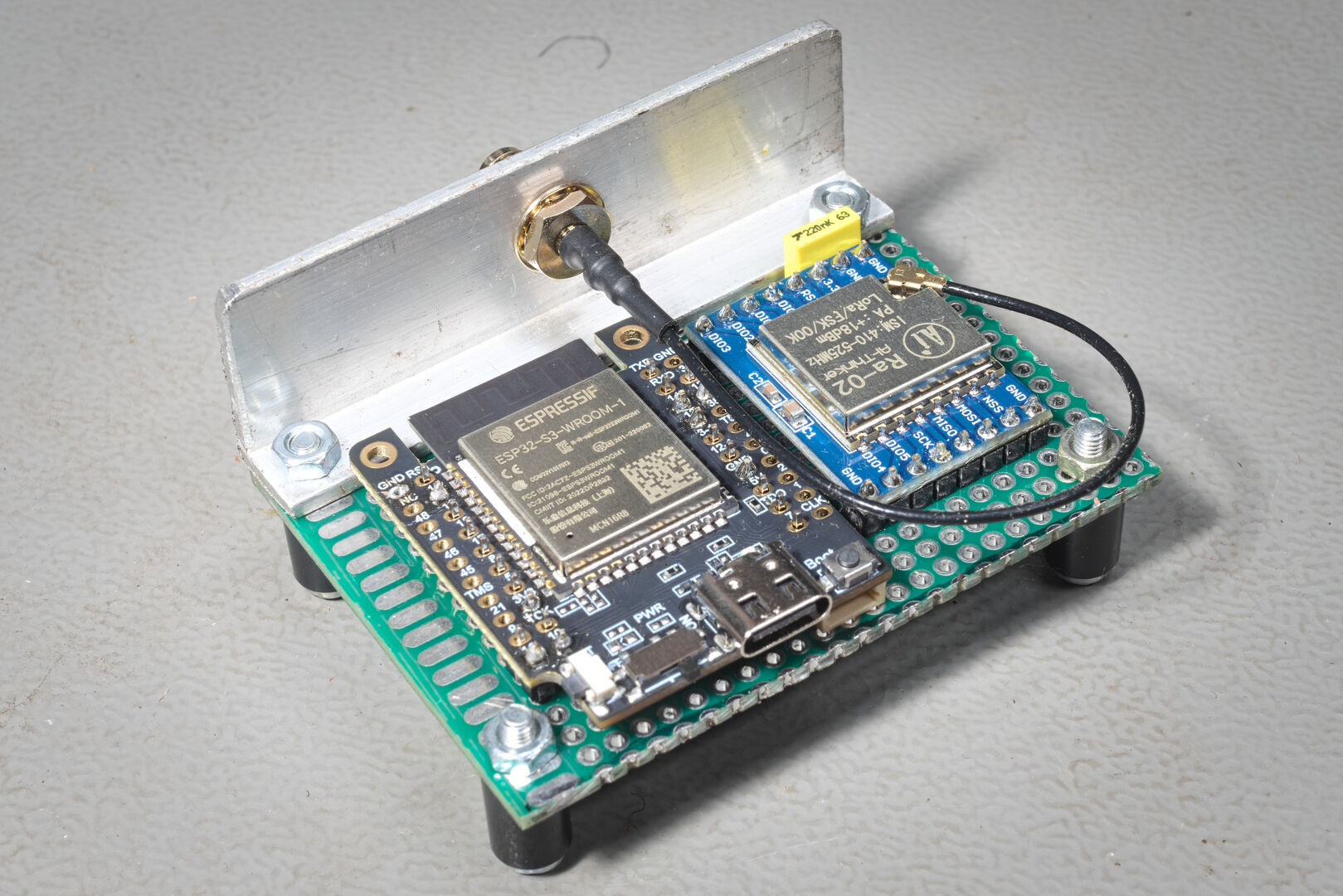 Prototype LilyGo with SX1278 Prototype LilyGo with SX1278