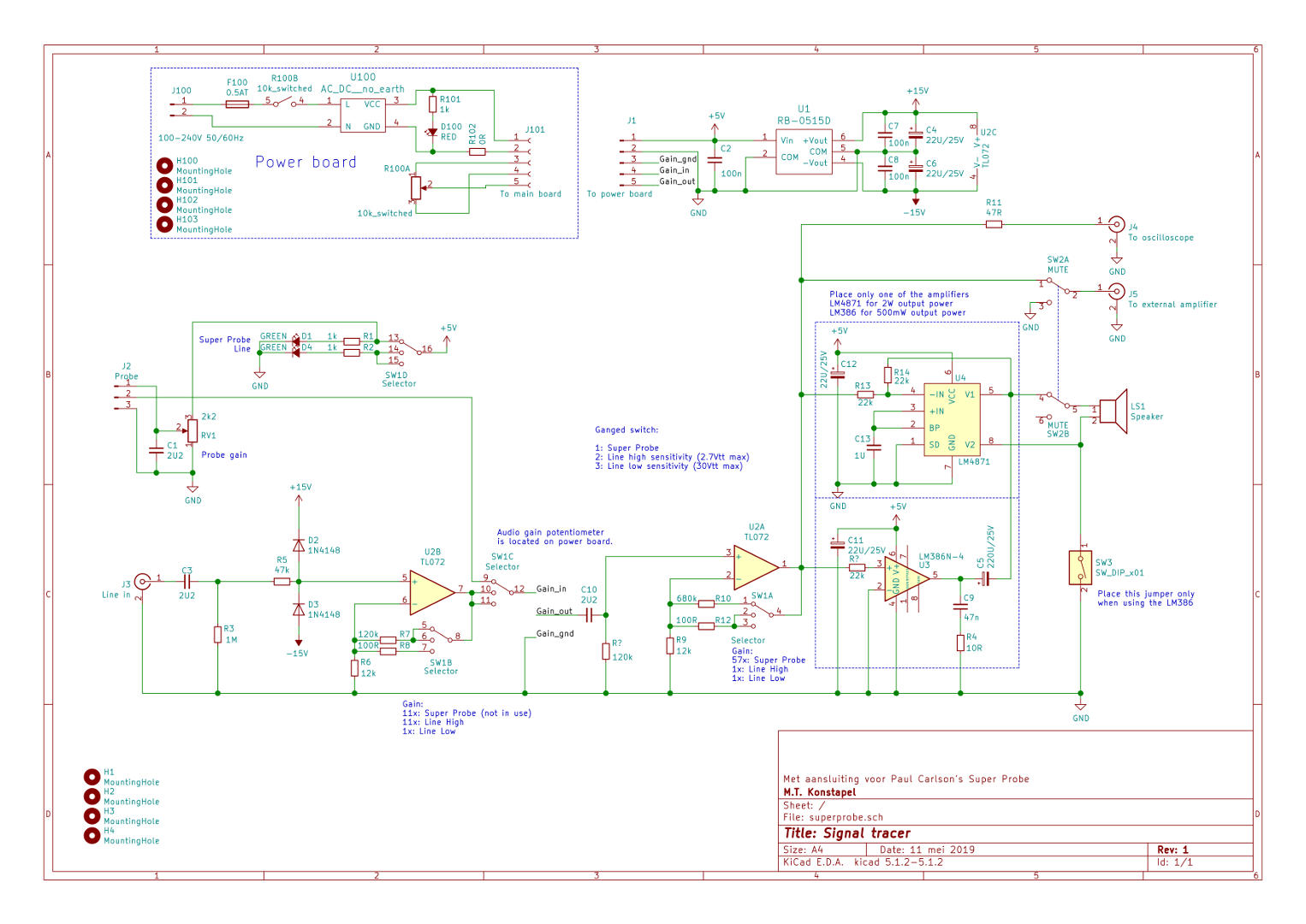 Schema signaalvolger